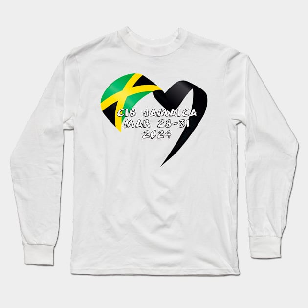 CIS Jamacia 2024 Long Sleeve T-Shirt by OWHolmes Boss Band